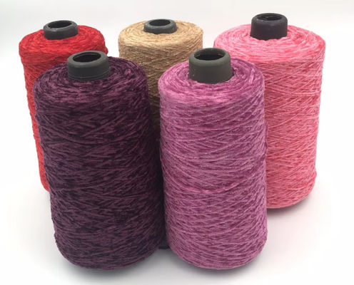 نو 1/4NM 100٪ آکریلیک سبک چینیل پارچه بافت دار