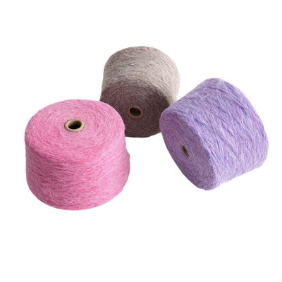 مکرام رنگ آکریلیک مخلوط نخ کاشمیر مانند بافته شده فانتزی 2/36Nm