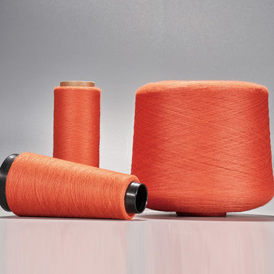 وورتکس سفید 40/1 هسته نوجوانی پلی استر حلقه Spun Yarn16S 100٪ اصلی
