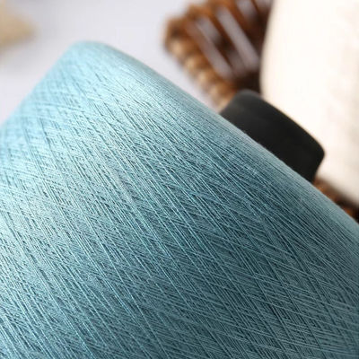 وورتکس سفید 40/1 هسته نوجوانی پلی استر حلقه Spun Yarn16S 100٪ اصلی