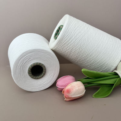 رشته گرد و غبار بالا 20S White Rayon Viscose Yarn 30S Polyester Viscose Yarn