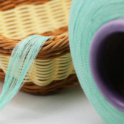 هسته O/E Virgin Circula 75D/24F Vortex Viscose Melange Yarn رنگ آمیزی برای بافتن