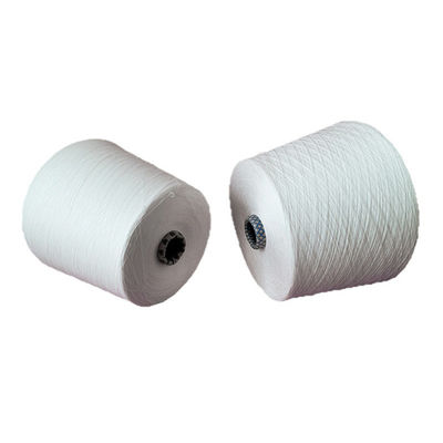 رشته ای بلند و مستمر 120D/2 فیشن ویسکوز سفید 300D حلقه پلی استر O/E 40S/1 رشته ای رشته ای ویسکوز