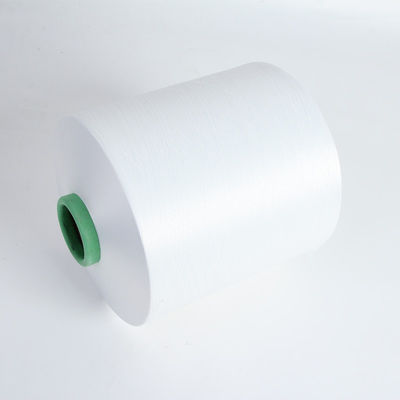 Dty White Integrated Recycled Knitting Yarn Elasticity 70D اسپاندکس