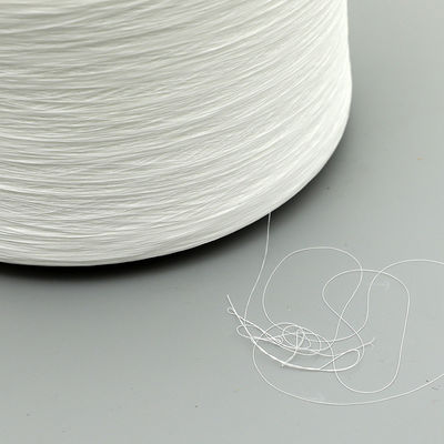 620D 2075 Dty 30/75 سفید بالغان Earloop لاستیک بازیافت شده Spandex نخ رنگی 13٪ Bare 20/150D