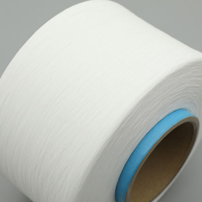 620D 2075 Dty 30/75 سفید بالغان Earloop لاستیک بازیافت شده Spandex نخ رنگی 13٪ Bare 20/150D