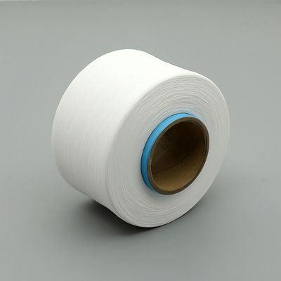 620D 2075 Dty 30/75 سفید بالغان Earloop لاستیک بازیافت شده Spandex نخ رنگی 13٪ Bare 20/150D