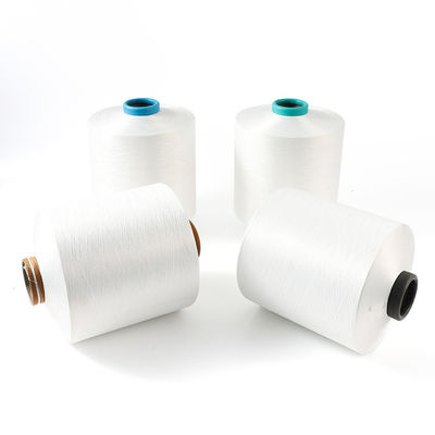 100 پارچه پلی استر بازیافت شده برای دوپ سبک 403 لاستیک 36F 20S/3 ماشین حلقه ای 300D-1200D 50D-600D Dty 75D