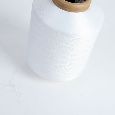 100/48 Ply Air 75D پوشش پلی استر پوشانده شده نخ اسپاندکس 87% انعطاف پذیری فیلامنت لاستیک