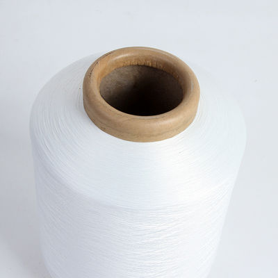 رنگین 100/48 150D رشته پلی استر بازیافت شده درجه یکپارچه ماشین برهنه 2075 پارچه اسپاندکس
