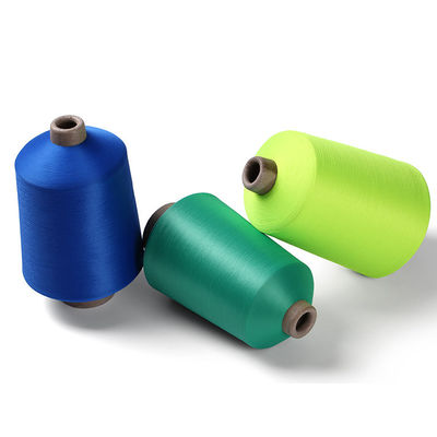20S/3 رنگ آمیزی رشته پلی استر کامل 100D/36F Dacron گرم 210D Tfo انعطاف پذیر 0.11Mm Polyester Monofilament Yarn
