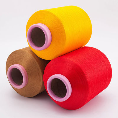 درجه انعطاف پذیری 75D 97٪ نخ 100/48 300D رشته خالص Acy خام Spandex 13٪ جوراب ماشین پوشانده Spandex جوراب رشته بافتن